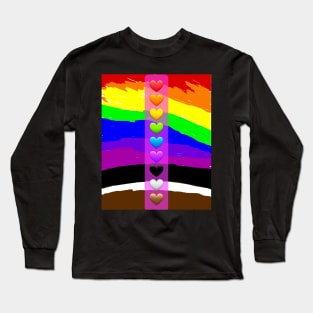 Rainbow hearts! Long Sleeve T-Shirt